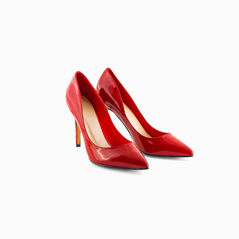 Gomelly Low Heel Dress Shoes for Women Work Comfortable Heels Pumps Wedding  Wide Width Shoes Red 7.5 - Walmart.com